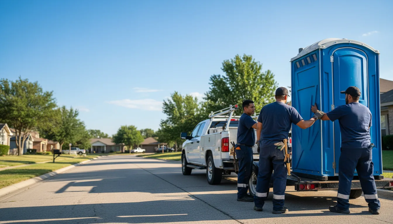 Portable Toilet Rental in Bonnie, IL near me
